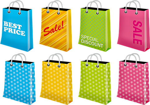 Shopping Bags, Bag, Sale, Shop, Customer