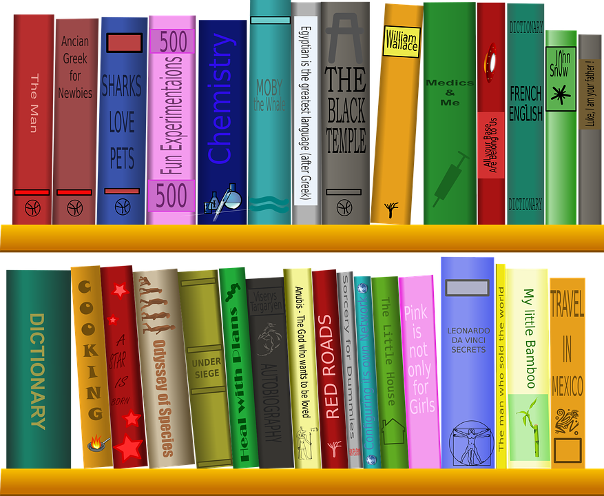 Shelf, Books, Library, Reading, Education, Knowledge