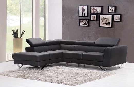 Sofa, Couch, Living Room, Home, Interior